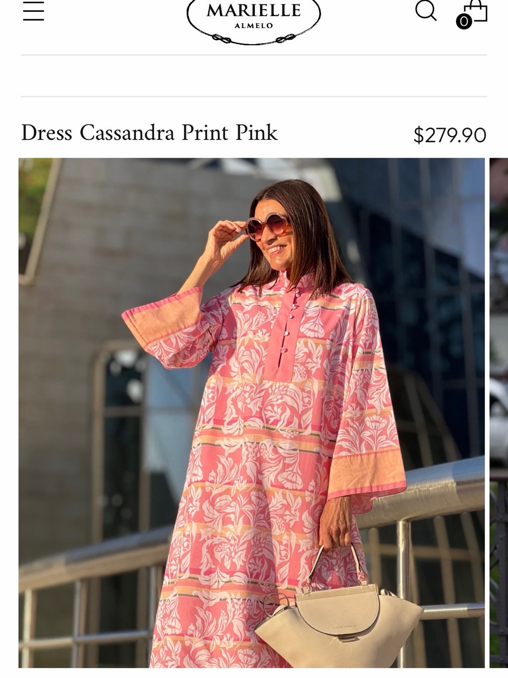 New With Tags Marielle Stokkelar Cassandra Print Maxi Dress